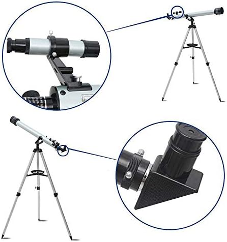 Telescópio astronômico, 525 vezes Visualize Telescópios de entrada de estudantes da Lua View Lua Telescópios