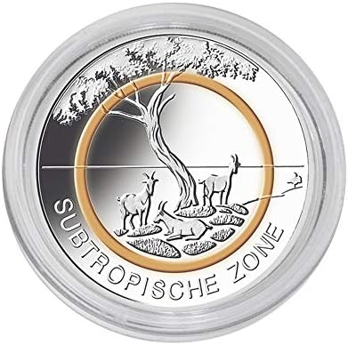 Lindner 2251275 Capsules de moeda interna Ø 27,5 mm - pacote de 100, p. Para o alemão de 5 euros colecionadores de moedas planeta Terra