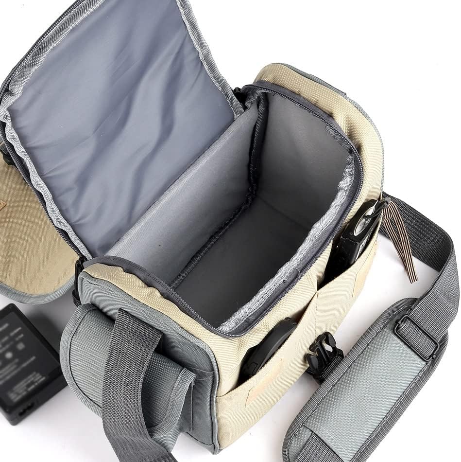 SDEWFG SLR Câmera Bag Bag Bag de ombro de ombro de ombro Bolsa de ombro de ombro Saco de câmera (cor: D,