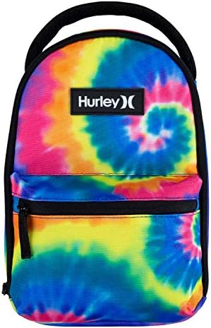 Hurley Kids 'One e apenas bolsa de almoço isolada, branco/multi, o/s