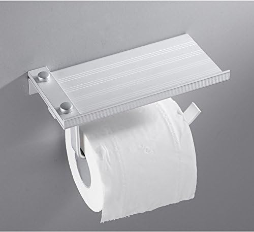 Portadores de rolagem sem higiênico sem socos, suportes para papel higiênico multifuncional para parede simples