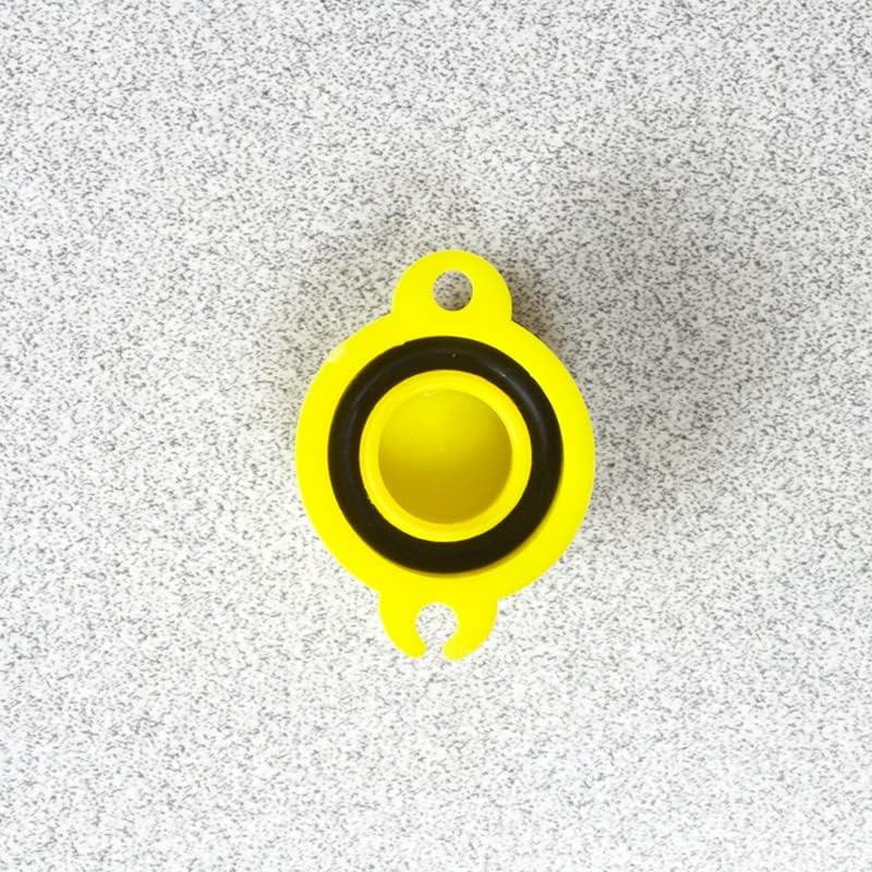 Caps de bico rígido ez - - - --is - tampa de bico de substituição - tampa de bico sólido - instalação fácil, material de qualidade premium - amarelo
