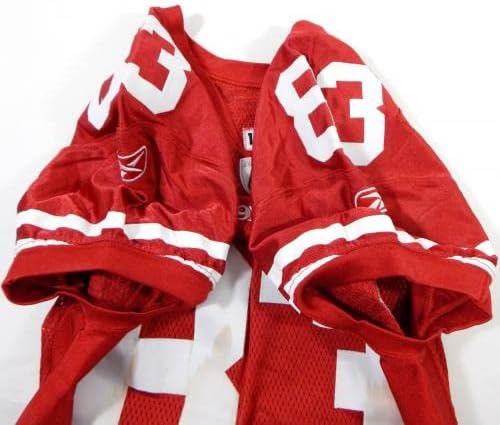 2011 SAN FRANCISCO 49ers John Matthews 83 Game usou Red Jersey 44 DP28513 - Jogo da NFL não assinado