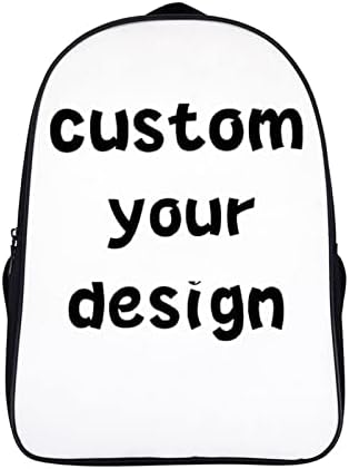 Lyzelre Custom Backpack Conjunto para a escola, sacos de livros personalizados 3pcs com lanchonete lápis, laptop personalizado mochila para meninos adolescentes adolescentes estudantes elementares