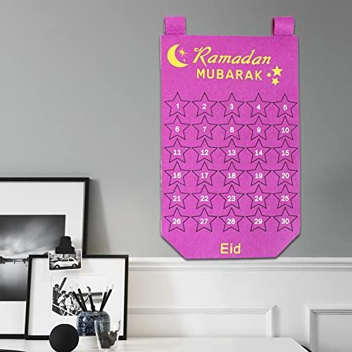 Calendário dos Ramadans, Calendário de contagem regressiva de Eid Mubaraks para crianças, calendário de contagem regressiva do Ramadans Advent