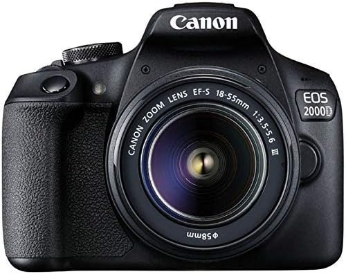 Canon EOS 2000d DSLR Câmera + Kit 18-55mm III