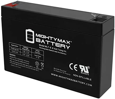6V 7ah SLA Substituição Bateria para CyberPower UR500