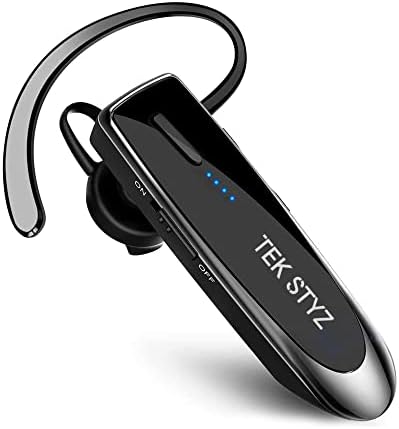 Tek Styz Headset Compatível com Samsung Galaxy Watch Active 2 em Ear Bluetooth 5.0 Wireless Wirepiece, Ipx3 à prova d'água, microfones duplos 24h, redução de ruído