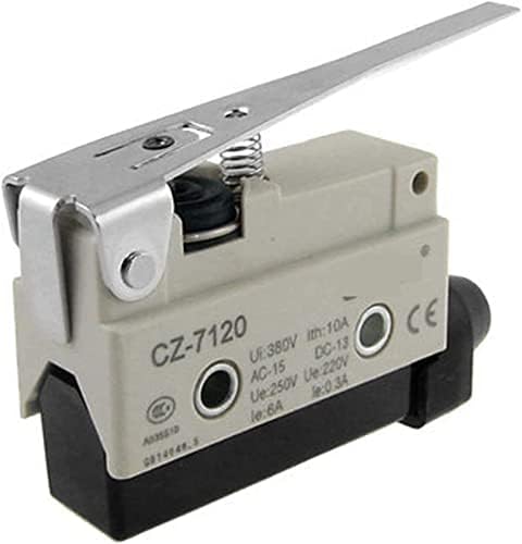 Micro-Switches Shubiao 6a/AC 250V Longa Atuadora de Atuador de Atuador Longo de Longa Micro Limite 1NO 1NC CZ-7120