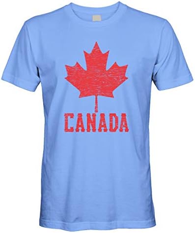 T-shirt masculina da bandeira canadense Canadá