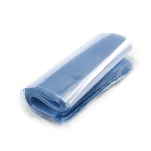 Bettomshin 100pcs PVC Sacos de embrulho de encolhimento de calor, 7,87 x 3,94 polegadas, L x W Whrinkable