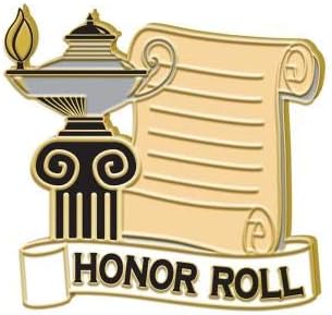Crown Awards Honor Roll esmalte os pinos - Honors Award Pins 100 Pack Prime Prime
