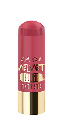 L.A. Girl Velvet Contour Sticks, Blush Dreamy, 1 contagem