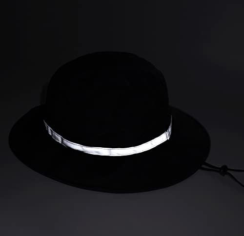Connectyle masculino de caçamba de caçamba à prova d'água masculino Hat de chuva ao ar livre UPF 50+ Chapéu de