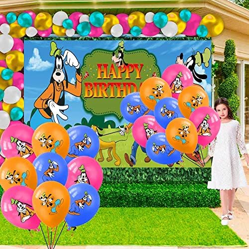 Balões de decoração de bolo de capa de capa de capa de capa de capa de bolo de festas pateta de festas
