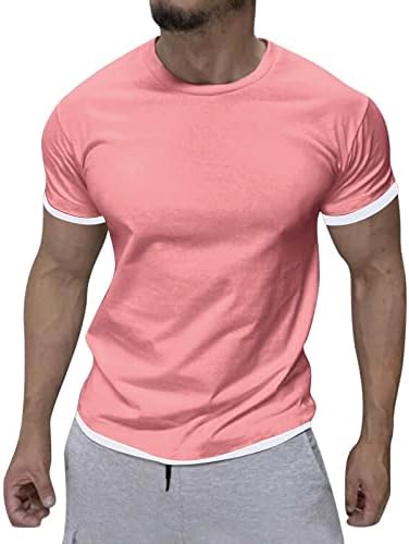 Camiseta de manga curta masculina camisetas clássicas de vestido para homens gráficos coloridos camisetas de