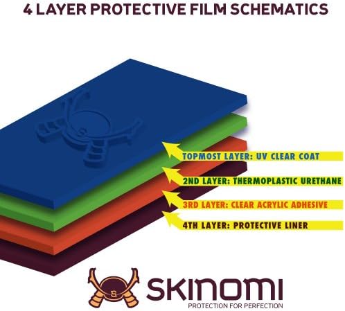 Protetor de tela Skinomi Compatível com Pantech Flex Clear Techskin TPU Anti-Bubble HD Film