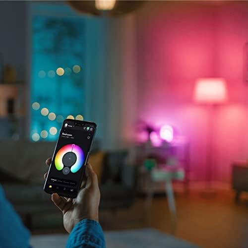 Lifex Color A19 800 lúmens, bilhões de cores e brancos, lâmpada LED inteligente de Wi-Fi, sem necessidade de ponte, trabalha com Alexa, Hey Google, HomeKit e Siri. & Cor 1100 lúmen BR30 E26 Bulbo, branco, 1 pacote