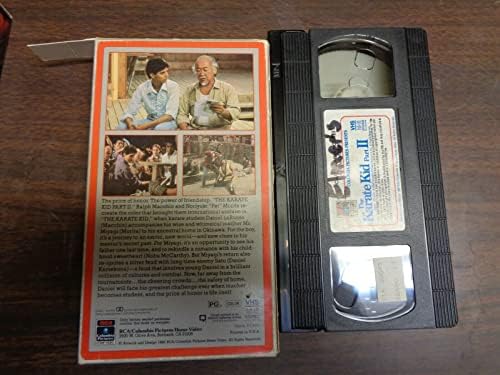 Utilizou o filme VHS The Karate Kid Part II