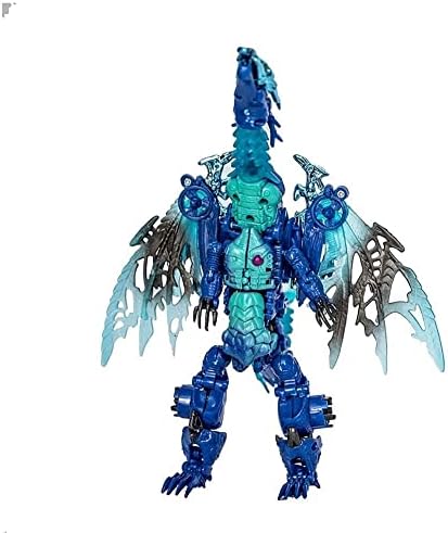 Brinquedos metamórficos: Super Warriors, brinquedos móveis de dragão azul congelado, Robô de Metamorfose Toy King Kong, brinquedos para crianças de 8 anos ou mais. O brinquedo tem 15 cm de altura.