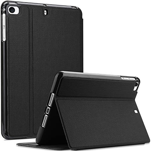 Procase iPad Mini Case para iPad Mini 5 2019/mini 4, mini 1 2 3, capa inteligente de fólio protetor de proteção slim para iPad Mini 5/4/3/2/1 -Black