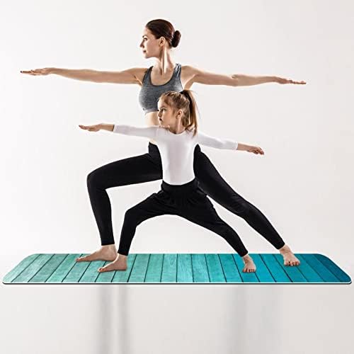 Todo o objetivo de ioga Mat Exercício e Treino de Tapa para Yoga, Paisley Color Abstract Caixa Flor Retro