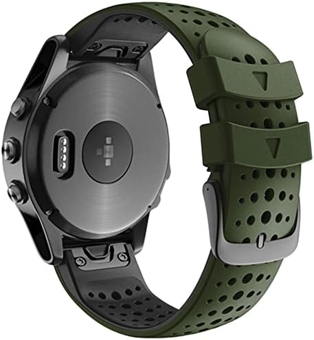Bedcy colorido Quickfit Watch Band Strap for Garmin Fenix ​​7 7x 5 5x 3 3 hr 945 fenix 6 6x relógio silicone