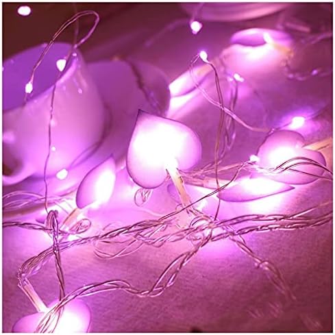 Xiaoheshop Christmas String Lights Fairy Lights LED Fairy Decorative Lights Operado por Bateria Ano Novo Luzes