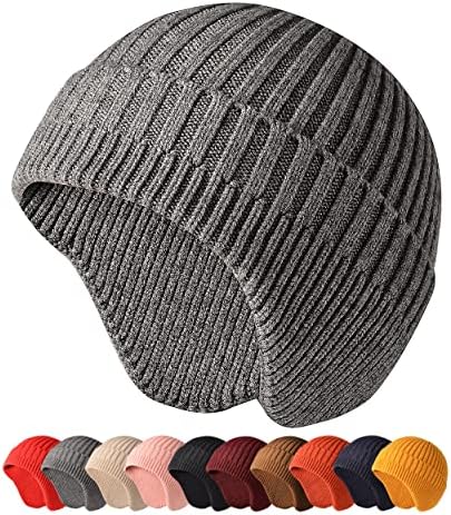 Chapéus de chapéus de inverno de malha de hirui para homens mulheres crianças calorosas desleixadas