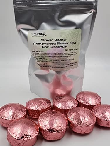 Spa Pure Pink Taifruit Aromaterapia: Vapores/bombas de chuveiro/comprimidos com óleos essenciais