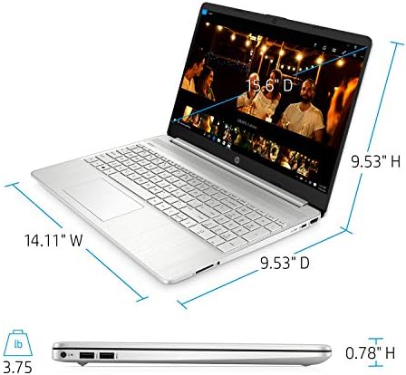 Laptop HP Pavilion, processador AMD ATHLON 3050U, RAM de 16 GB, 512 GB de SSD, Long Battery Life, webcam, HDMI, Bluetooth, WiFi, prata, ganha 10 + Oydisen Ploth Ploth