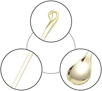 3 PCs Coffee Spoons Swan Head Graving Tea Spoons Spoons Creative Spoons for Coffee Cafe Latte Espresso Hot Chocolate