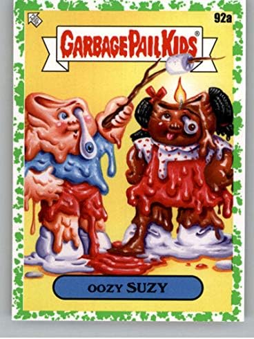 2020 Topps Garbage Bail Kids 35th Anniversary Series 2 Booger Green #92a Oozy Suzy Trading Card
