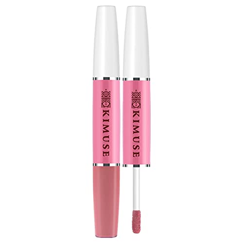Lip Tint Peel Gloss Lipstick Lipstick Glaze Copo nua Two-one Lip Lip Bloss Duas Color Lip Lip Lip Double-Wit