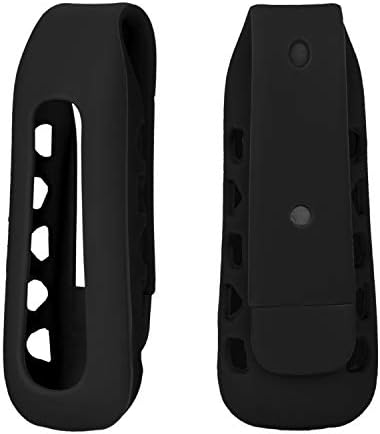 [3-Black] [3-Black] Substituição compatível com o suporte para Fitbit One, Akwox [Prova de choque] [resistente