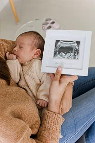 Amor de Pearhead à primeira vista Sonograma Frame, Ultrasound de gravidez Moldura fotográfica, Décor