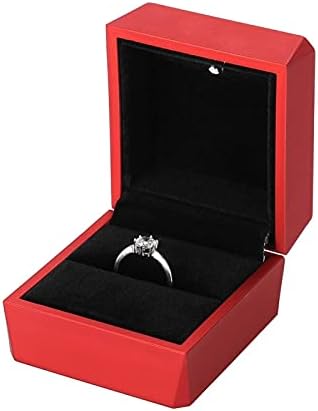 LEXON LED LED Ring Box Jewelry Wedding Noivage Proposit