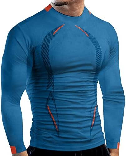 XXBR 2022 Novas camisetas de compressão para homens, manga comprida rápida seca alta elasticidade muscular esportes camisetas de treino