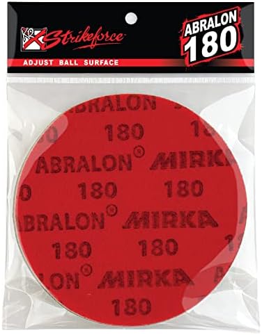 KR Strikeforce Abralon Sanding Pad - 180 Grit, vermelho