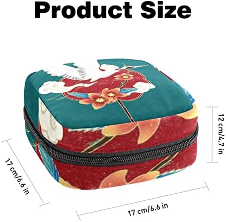Bolsa de armazenamento de guardanapos sanitários, bolsa menstrual da bolsa portátil Bolsas de armazenamento