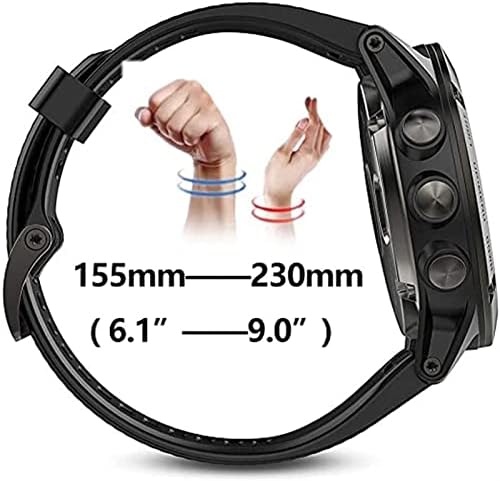 Outvi para Garmin Fenix ​​5 5x mais 6 6x Pro 3 HR Smart Watch Leather Band Straplet para Forerunner 935