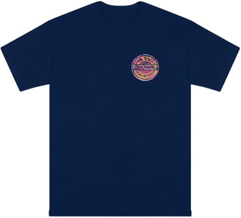 Camiseta Van Zog de manga curta de cera sexual - azul marinho