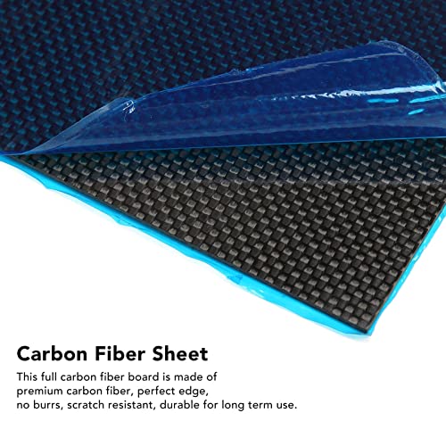 Folha de fibra de carbono, tecido de sarja resistente à corrosão placa de fibra de carbono de superfície brilhante,