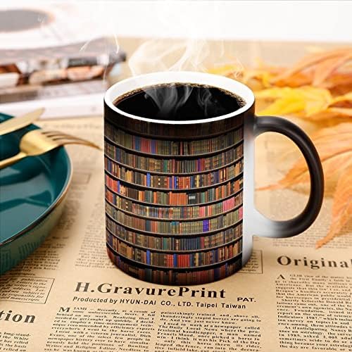 Livros Bookshelf Creative Descoloration Creamic Coffee Cuple