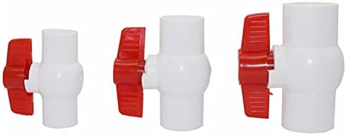 Spray Water Conexão 1pc 20mm 25mm 32mm Válvula de esfera PVC Waterstop Switch Connectores Home