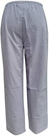 Sobre calças para mulheres calças casuais estampas femininas de perna larga e algodão calças casuais de moda de algodão PLUS TAMANHO
