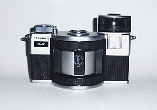 Horizont URSS União Soviética Russa Panorâmica Camera de filme de 35 mm.