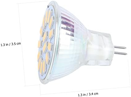 OSALADI 10pcs LED Spotlight Highlight Bulbos decorativos Bulbos LED Luzes de decoração da casa Luzes de
