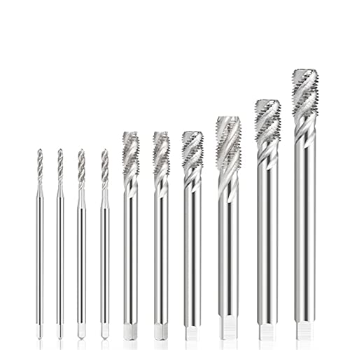 Pikis Thread Tap m2-m16 métrica masculina Tap comprimento de 100-130 mm parafuso de flauta espiral Torneira de broca de broca Máquina de ferramenta de ferramenta Tap 1pcs