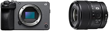 Sony E 15mm F1.4 g APS-C Lens de grande angular de grande portura e Sony E 15mm F1.4 g APS-C Lente G amplo grande angular